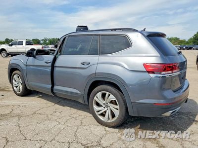 Drugie zdjęcie samochodu z przodu: 2022 VOLKSWAGEN ATLAS SE VIN:1V2HR2CA3NC503860 - miniatura