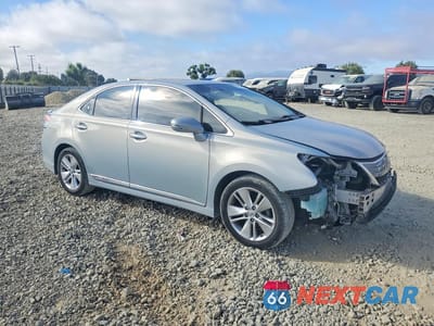 Czwarte zdjęcie samochodu z boku: 2010 LEXUS HS 250H VIN:JTHBB1BA0A2035561 - miniatura