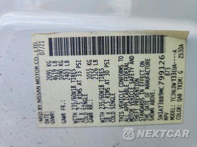 Zdjęcie 13 z 13 samochodu: 2021 NISSAN ROGUE SV VIN:5N1AT3BB9MC799126 - miniatura
