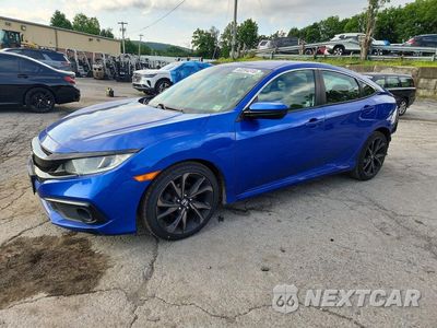 2020 HONDA CIVIC SPORT 19XFC2F83LE214910 - główne zdjęcie licytacji z USA - miniatura