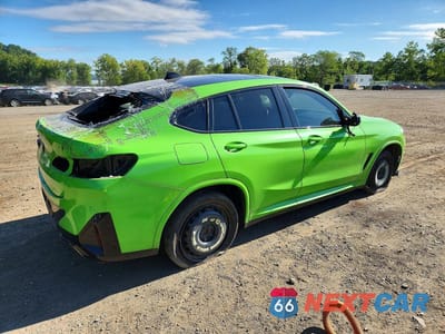 Trzecie zdjęcie samochodu z tyłu: 2022 BMW X4 XDRIVE30I VIN:5UX33DT06N9M07331 - miniatura