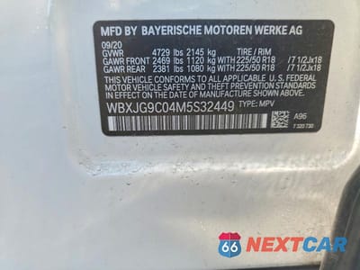 Zdjęcie 14 z 14 samochodu: 2021 BMW X1 XDRIVE28I VIN:WBXJG9C04M5S32449 - miniatura