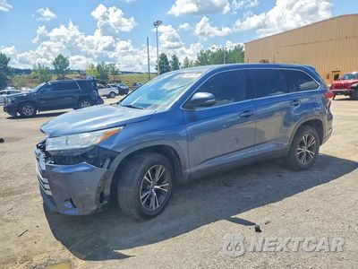 2019 TOYOTA HIGHLANDER LE 5TDZZRFH7KS350806 - główne zdjęcie licytacji z USA - miniatura