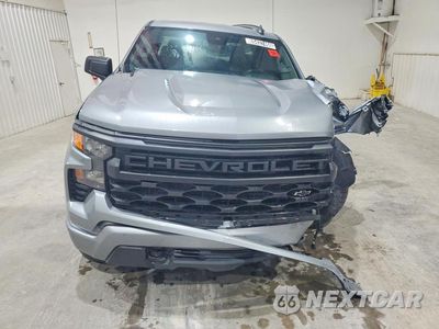 Piąte zdjęcie samochodu w środku: 2025 CHEVROLET SILVERADO C1500 CUSTOM VIN:1GCRABEK2SZ337679 - miniatura