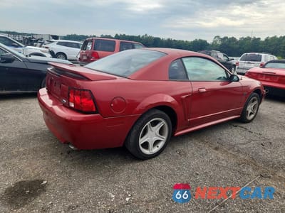 Trzecie zdjęcie samochodu z tyłu: 2000 FORD MUSTANG GT VIN:1FAFP42X4YF103735 - miniatura