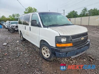 Czwarte zdjęcie samochodu z boku: 2007 CHEVROLET EXPRESS G1500 VIN:1GNFG15T371111863 - miniatura