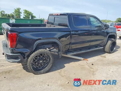Trzecie zdjęcie samochodu z tyłu: 2020 GMC SIERRA K1500 AT4 VIN:1GTP9EEL6LZ159593 - miniatura