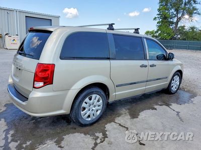 Trzecie zdjęcie samochodu z tyłu: 2014 DODGE GRAND CARAVAN SE VIN:2C4RDGBG7ER350088 - miniatura