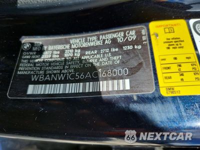 Zdjęcie 12 z 12 samochodu: 2010 BMW 535 I VIN:WBANW1C56AC168000 - miniatura