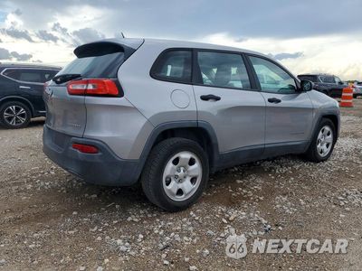 Trzecie zdjęcie samochodu z tyłu: 2015 JEEP CHEROKEE SPORT VIN:1C4PJLAB1FW579213 - miniatura