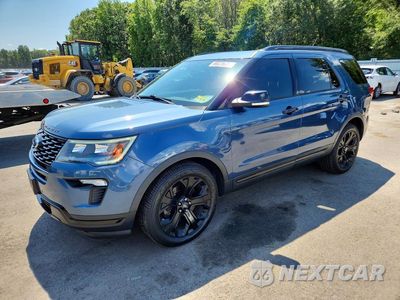 2019 FORD EXPLORER SPORT 1FM5K8GT8KGA82628 - główne zdjęcie licytacji z USA - miniatura