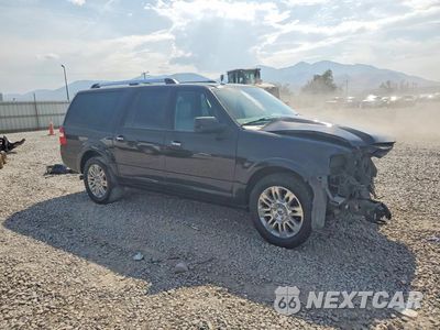 Czwarte zdjęcie samochodu z boku: 2013 FORD EXPEDITION EL LIMITED VIN:1FMJK2A54DEF36832 - miniatura