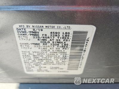Zdjęcie 13 z 13 samochodu: 2020 NISSAN ROGUE SV VIN:JN8AT2MT2LW010479 - miniatura