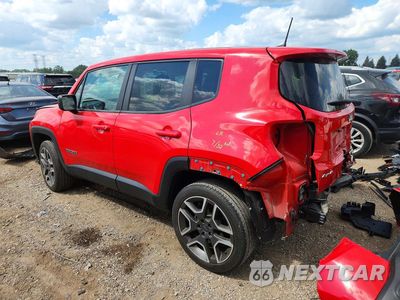 Drugie zdjęcie samochodu z przodu: 2020 JEEP RENEGADE SPORT VIN:ZACNJBAB6LPL77197 - miniatura
