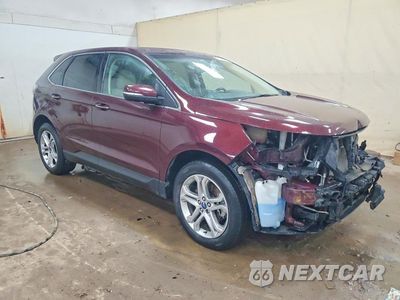 Czwarte zdjęcie samochodu z boku: 2017 FORD EDGE TITANIUM VIN:2FMPK3K89HBB51695 - miniatura