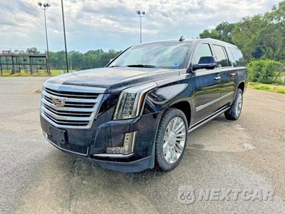 Drugie zdjęcie samochodu z przodu: 2020 CADILLAC ESCALADE ESV PLATINUM VIN:1GYS4KKJ2LR110640 - miniatura