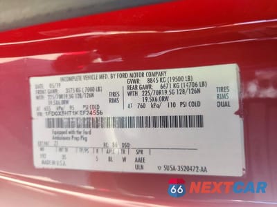 Zdjęcie 13 z 13 samochodu: 2019 FORD F550 SUPER DUTY VIN:1FD0X5HT1KEF24556 - miniatura