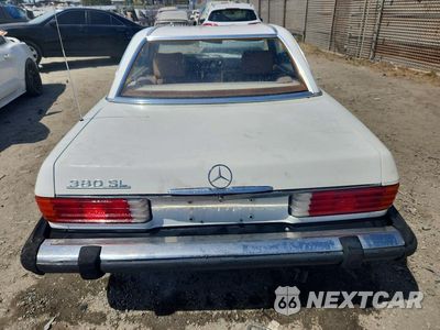 Zdjęcie 6 z 12 samochodu: 1984 MERCEDES-BENZ 380 SL VIN:WDBBA45A5EA007167 - miniatura