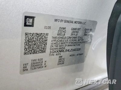 Zdjęcie 14 z 14 samochodu: 2020 GMC ACADIA SLE VIN:1GKKNRLS4LZ160320 - miniatura