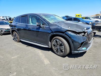 Czwarte zdjęcie samochodu z boku: 2024 MERCEDES-BENZ EQS SUV 450+ VIN:4JGDM2DB9RA032798 - miniatura