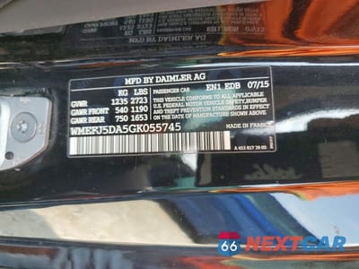 Zdjęcie 13 z 13 samochodu: 2016 SMART EQ FORTWO VIN:WMEFJ5DA5GK055745 - miniatura