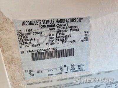 Zdjęcie 10 z 10 samochodu: 2004 FORD SCOTTSDALE RV VIN:1F6NF53S340A13302 - miniatura