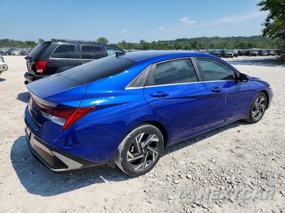 Trzecie zdjęcie samochodu z tyłu: 2024 HYUNDAI ELANTRA SEL VIN:KMHLS4DG8RU720587 - miniatura
