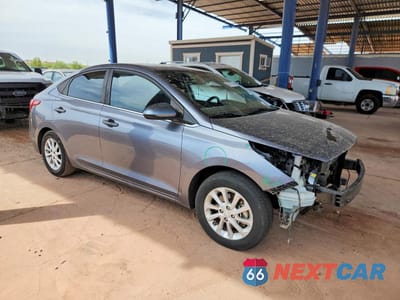 Czwarte zdjęcie samochodu z boku: 2020 HYUNDAI ACCENT SEL VIN:3KPC24A65LE107994 - miniatura