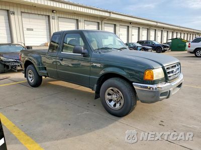 Czwarte zdjęcie samochodu z boku: 2002 FORD RANGER SUPER CAB VIN:1FTYR44V92PB44520 - miniatura