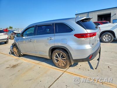 Drugie zdjęcie samochodu z przodu: 2018 TOYOTA HIGHLANDER XLE VIN:5TDJZRFH7JS550029 - miniatura