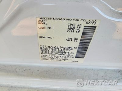 Zdjęcie 13 z 13 samochodu: 2023 NISSAN ALTIMA SR VIN:1N4BL4CV6PN358950 - miniatura