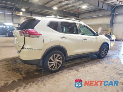 Trzecie zdjęcie samochodu z tyłu: 2015 NISSAN ROGUE SL VIN:5N1AT2MV4FC802177 - miniatura