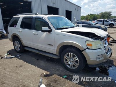 Czwarte zdjęcie samochodu z boku: 2008 FORD EXPLORER EDDIE BAUER VIN:1FMEU64E98UB18924 - miniatura