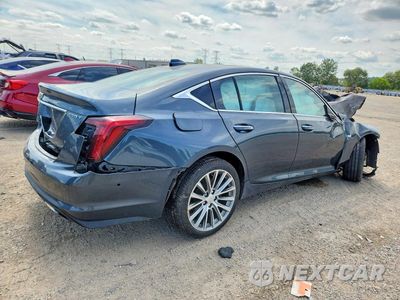 Trzecie zdjęcie samochodu z tyłu: 2021 CADILLAC CT5 PREMIUM LUXURY VIN:1G6DT5RW4M0116324 - miniatura