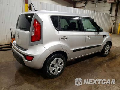 Trzecie zdjęcie samochodu z tyłu: 2012 KIA SOUL BASE VIN:KNDJT2A52C7435812 - miniatura