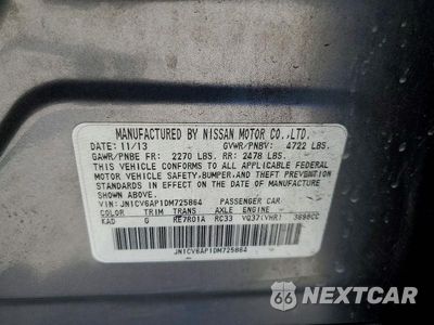 Zdjęcie 13 z 13 samochodu: 2013 INFINITI G37 SEDAN JOURNEY VIN:JN1CV6AP1DM725864 - miniatura
