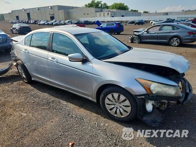 Czwarte zdjęcie samochodu z boku: 2011 HONDA ACCORD LX VIN:1HGCP2F39BA152217 - miniatura