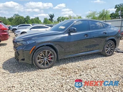 2025 BMW X6 M60I 5UX43EX00S9Y35721 - główne zdjęcie licytacji z USA - miniatura