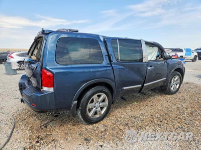 Trzecie zdjęcie samochodu z tyłu: 2013 NISSAN ARMADA SV VIN:5N1BA0NC7DN606392 - miniatura