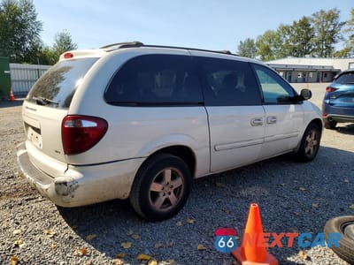 Trzecie zdjęcie samochodu z tyłu: 2007 DODGE GRAND CARAVAN SXT VIN:2D8GP44L97R197614 - miniatura