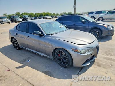 Czwarte zdjęcie samochodu z boku: 2020 ALFA ROMEO GIULIA VIN:ZARFAMANXL7635124 - miniatura