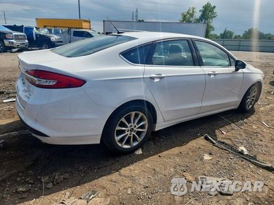 Trzecie zdjęcie samochodu z tyłu: 2017 FORD FUSION SE VIN:3FA6P0HD5HR353719 - miniatura