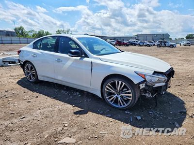 Czwarte zdjęcie samochodu z boku: 2024 INFINITI Q50 SENSORY VIN:JN1EV7CR6RM631855 - miniatura