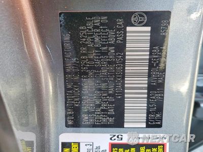 Zdjęcie 12 z 12 samochodu: 2025 TOYOTA CAMRY SE VIN:4T1DAACKXSU631542 - miniatura