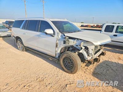 Czwarte zdjęcie samochodu z boku: 2022 CADILLAC ESCALADE ESV PREMIUM LUXURY VIN:1GYS4LKL7NR172867 - miniatura