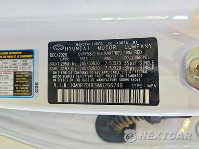 Zdjęcie 13 z 13 samochodu: 2021 HYUNDAI PALISADE CALLIGRAPHY VIN:KM8R7DHE9MU266749 - miniatura