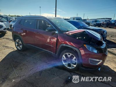 Czwarte zdjęcie samochodu z boku: 2021 JEEP COMPASS LIMITED VIN:3C4NJDCB8MT503050 - miniatura