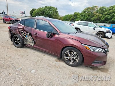 Czwarte zdjęcie samochodu z boku: 2020 NISSAN SENTRA SV VIN:3N1AB8CV2LY297709 - miniatura
