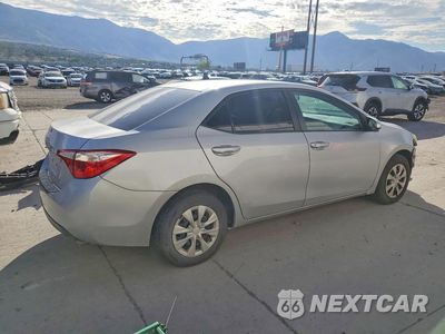 Trzecie zdjęcie samochodu z tyłu: 2015 TOYOTA COROLLA L VIN:5YFBURHE8FP220986 - miniatura