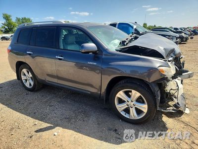 Czwarte zdjęcie samochodu z boku: 2009 TOYOTA HIGHLANDER LIMITED VIN:JTEES42A292120165 - miniatura